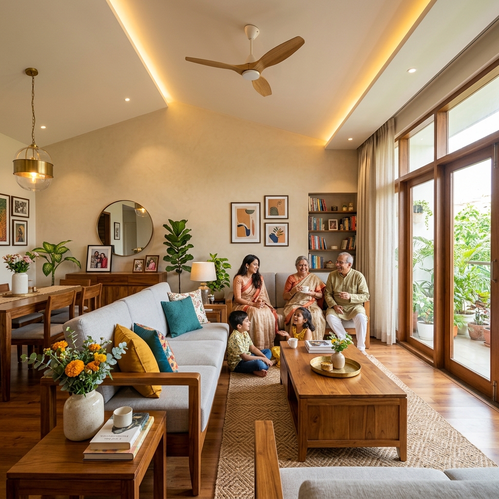 Beautiful modern home interior